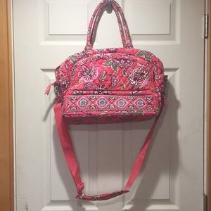 Vera Bradley Weekender bag with detachable strap